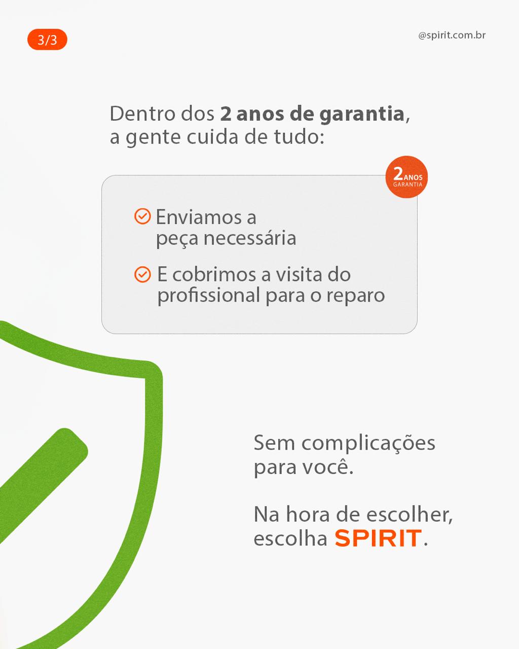 Siga Ventilador de teto Spirit no Instagram