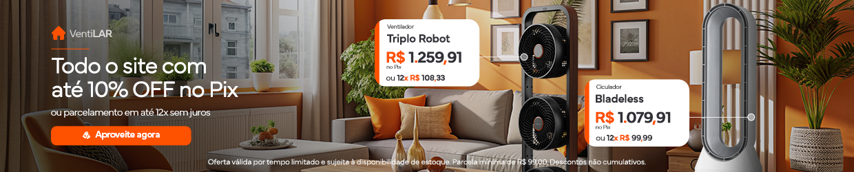 Design e Bem-estar com até 10%OFF ou 12X Sem Juros