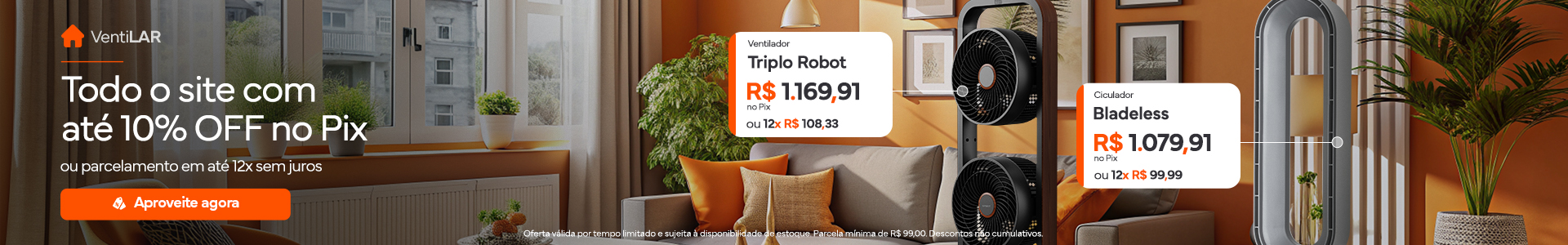Design e Bem-estar com até 10%OFF no PIX  ou 12X Sem Juros