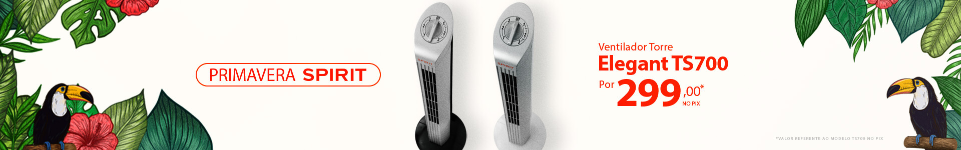 Ventilador torre SPIRIT: chegaram os novos modelos de ventilador torre