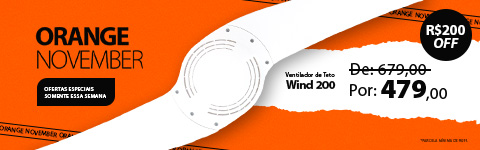 Ventilador de teto SPIRIT Wind 200 e 201