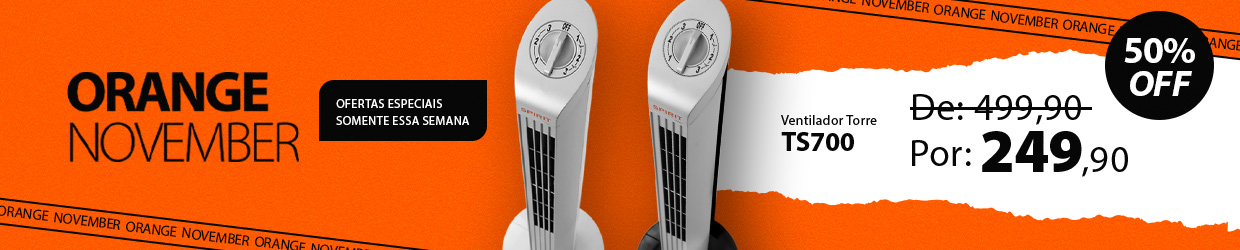 A Melhor Black é Orange November! Aproveite Preços de Black Garantidos!*