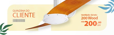 Ventilador SPIRIT Wood - Conecte-se ao Natural !