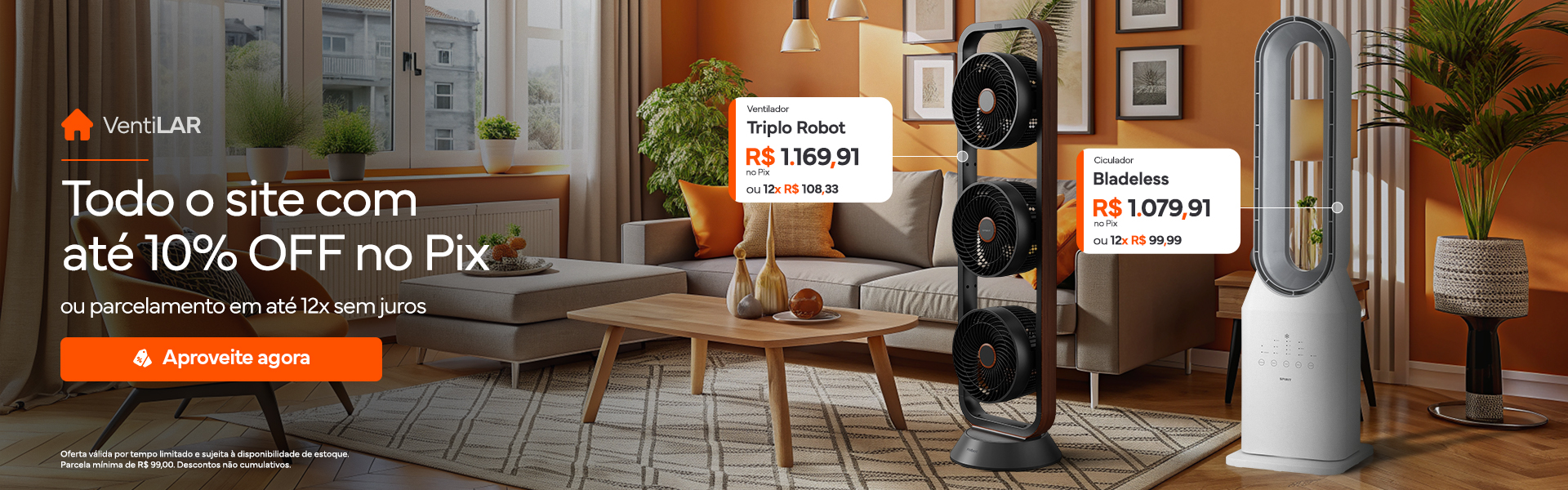 Design e Bem-estar com até 10%OFF ou 12X Sem Juros!