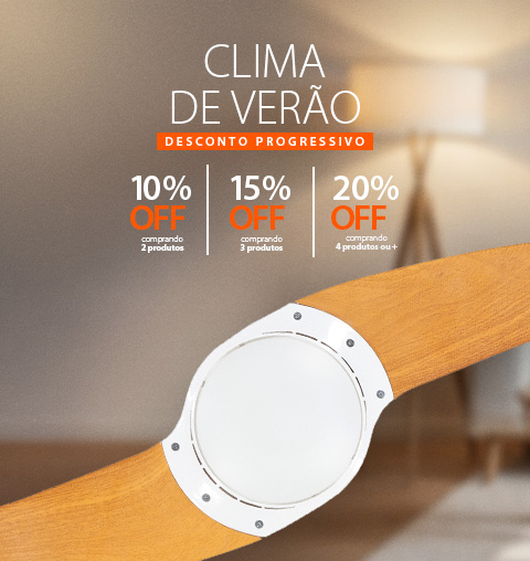 Clima de Verão com Descontos Progressivos e até 6X Sem Juros!
