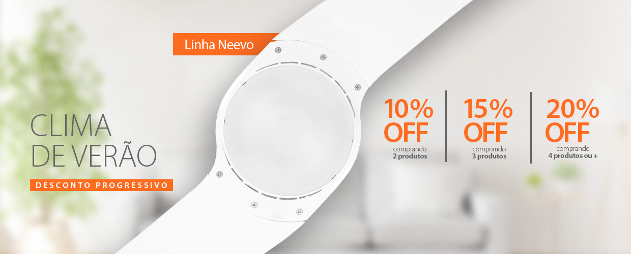 Ventilador de Teto SPIRIT Neevo com Descontos Progressivos e até 6X Sem Juros!