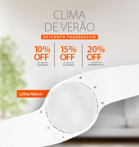 Ventilador de Teto SPIRIT Neevo com Descontos Progressivos e até 6X Sem Juros!