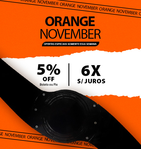 Black Antecipada de verdade é na Orange November SPIRIT! Até 50% OFF!*