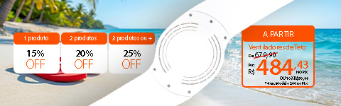 Ventilador de teto SPIRIT Wind 200 e 201