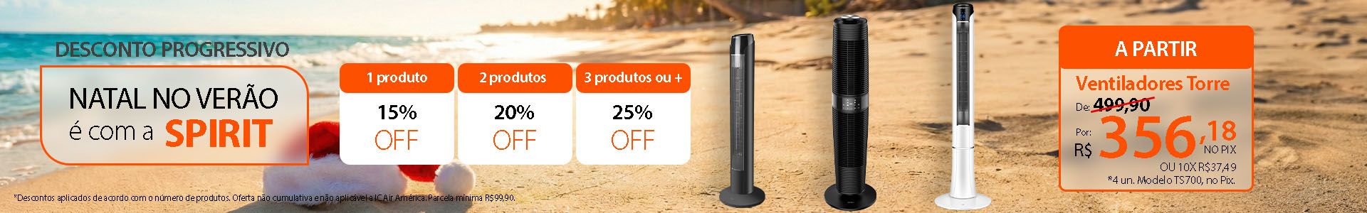 Ventilador torre SPIRIT: chegaram os novos modelos de ventilador torre