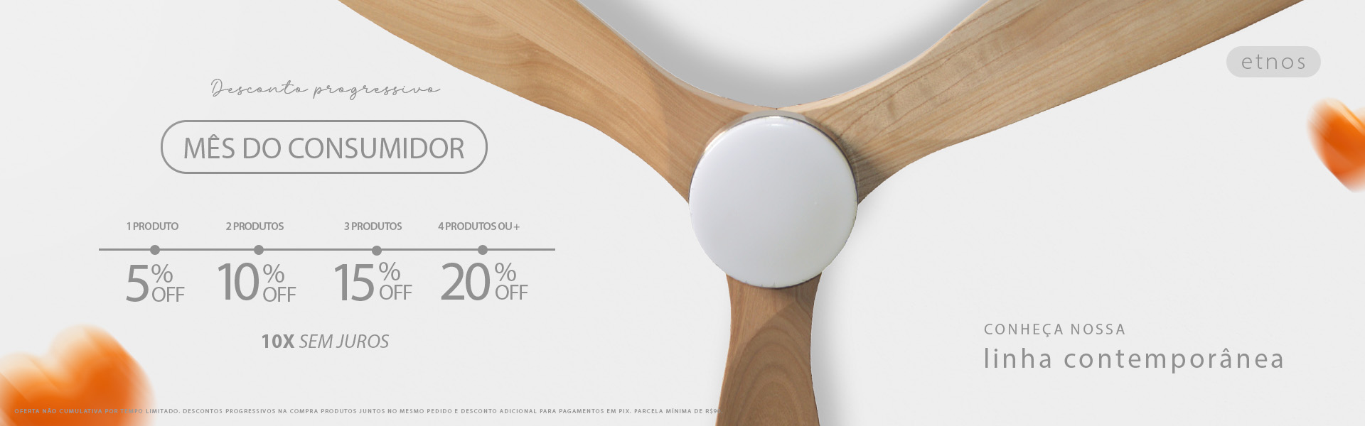 Conheça a Nova Linha de Ventiladores Contemporânea 