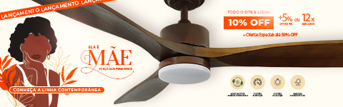 Conheça a Nova Linha de Ventiladores Contemporânea 